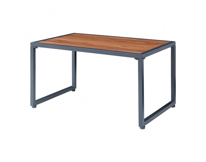 Холна гарнитура Karg тъмно сиво/изглед ратан []