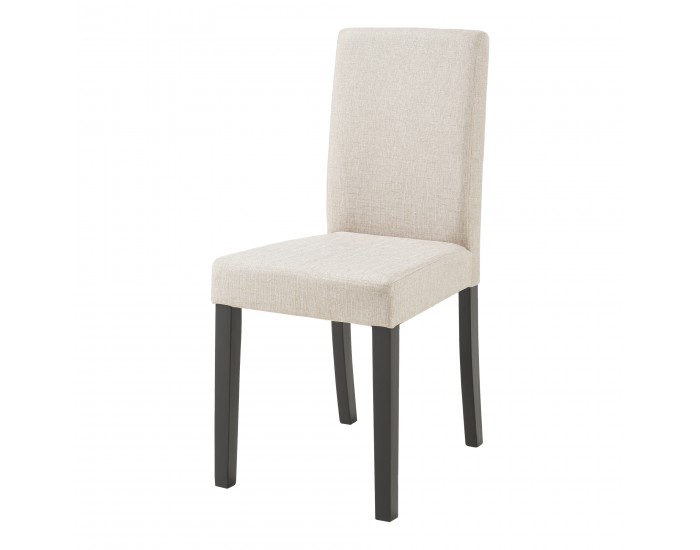 Комплект трапезни столове Hamburg от 6 бр., бежов текстил []