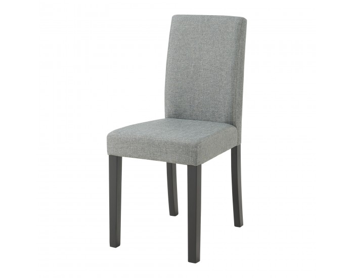 Комплект трапезарни столове Hamburg от 4 бр., текстил, светло сиво []
