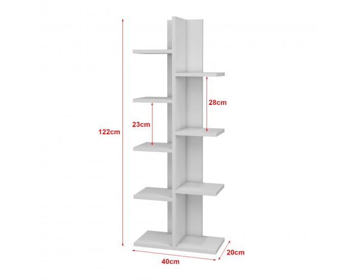 Бял свободностоящ рафт Rødekro []