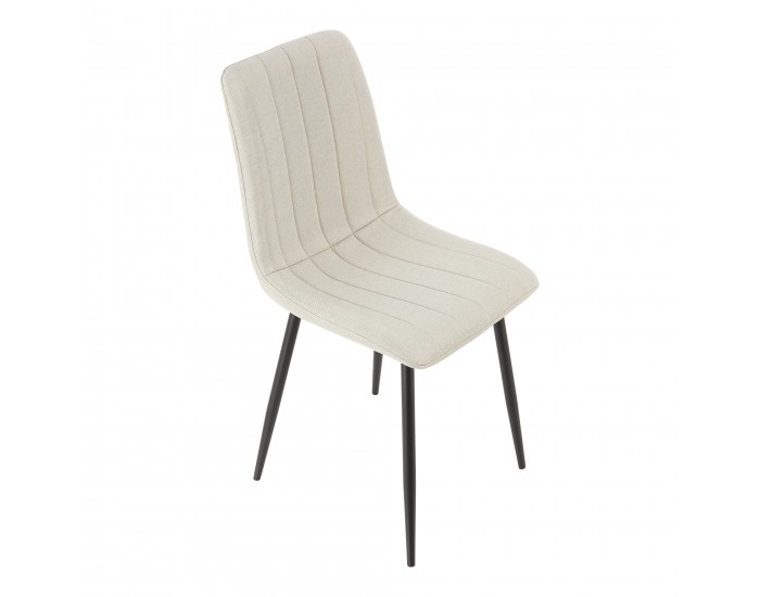 Комплект трапезарни столове Elsern 4 бежови []