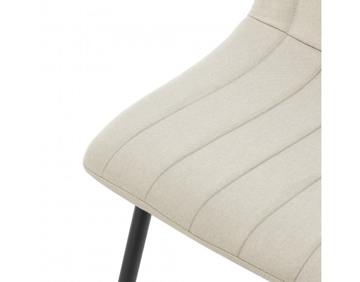 Комплект трапезарни столове Elsern 4 бежови []