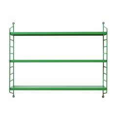 Strängnäs модулен стенен рафт ябълково зелен [] - Дневна