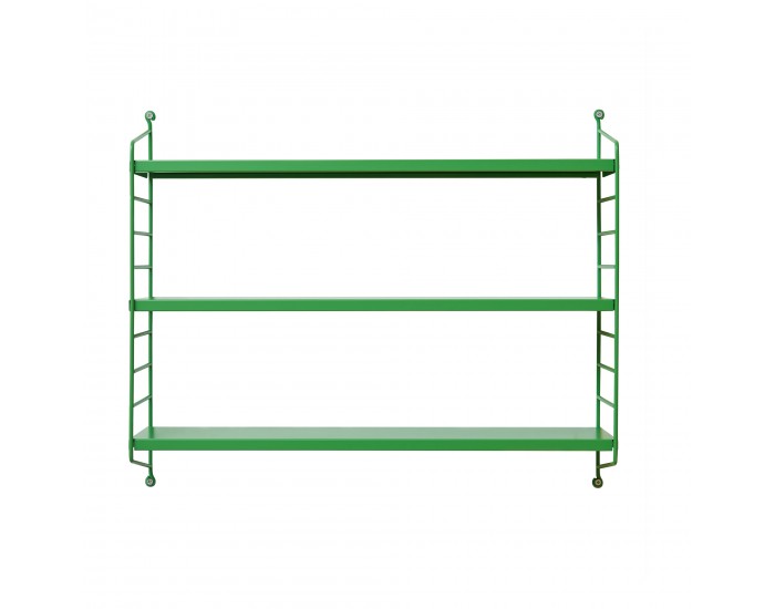 Strängnäs модулен стенен рафт ябълково зелен []