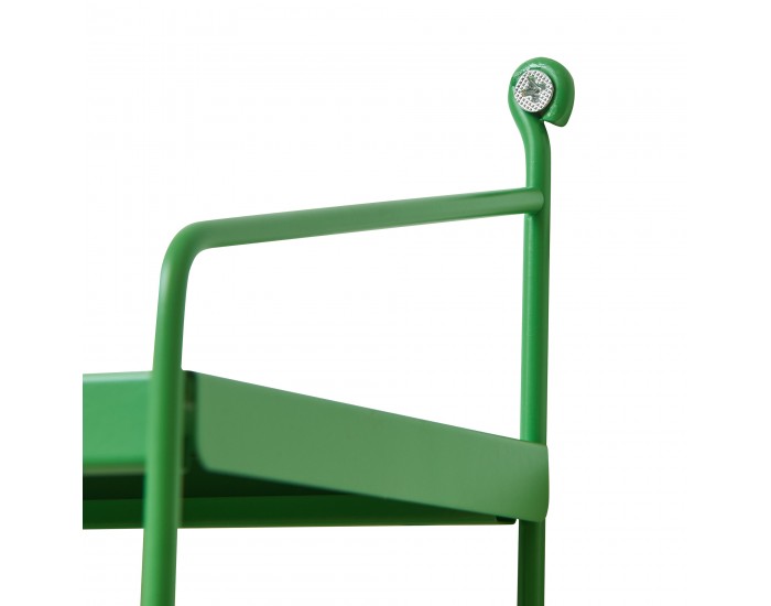 Strängnäs модулен стенен рафт ябълково зелен []