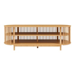 ТВ маса Jarvenpaa 150x48x50 см бамбук [] - Sonata G