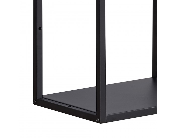 Стенен рафт Nostened комплект от 5 черни []