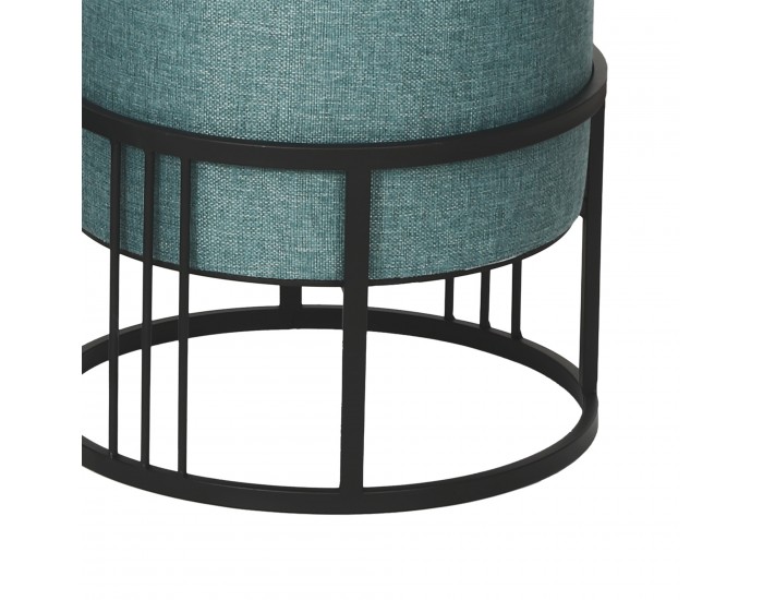 Мултифункционална табуретка Tas комплект от 2 кръгли зелени []