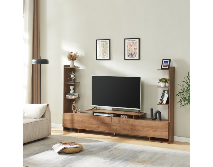 ТВ шкаф Rauki 233x31x141 см визия орех []