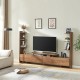 ТВ шкаф Rauki 233x31x141 см визия орех []