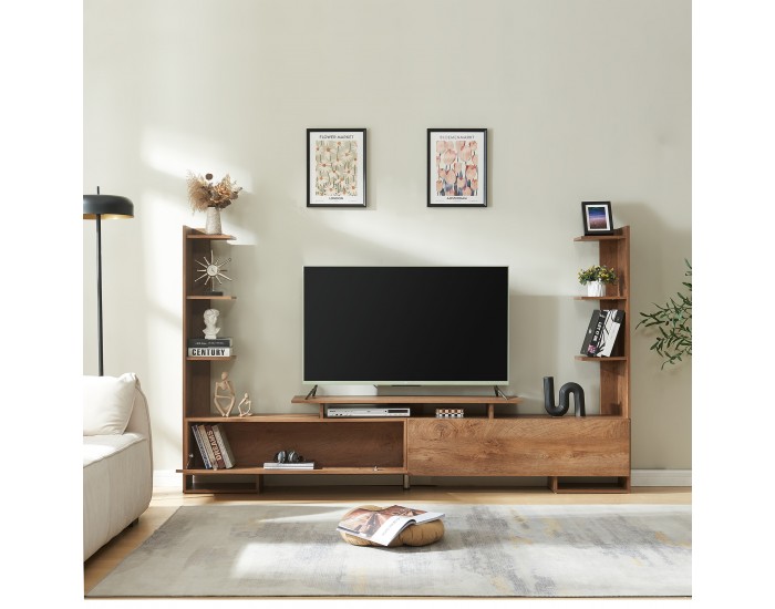 ТВ шкаф Rauki 233x31x141 см визия орех []