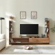 ТВ шкаф Rauki 233x31x141 см визия орех []