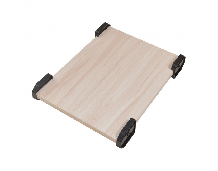 Бюро Tarielarg със стойка за компютър L-образно 158x120x75 cm вид дъб []