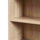 Рафт за CD Tynset 90x20x20 см с 6 отделения вид дъб сонома []