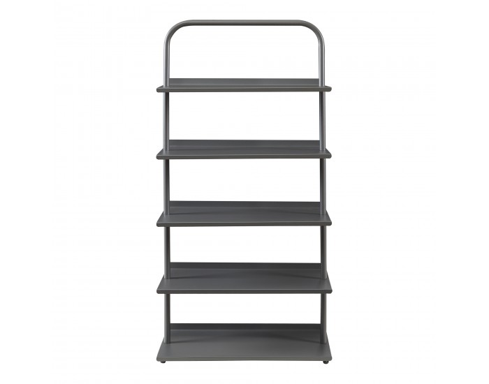 Поставка за обувки Poytya стомана 119x60x32 см антрацит []