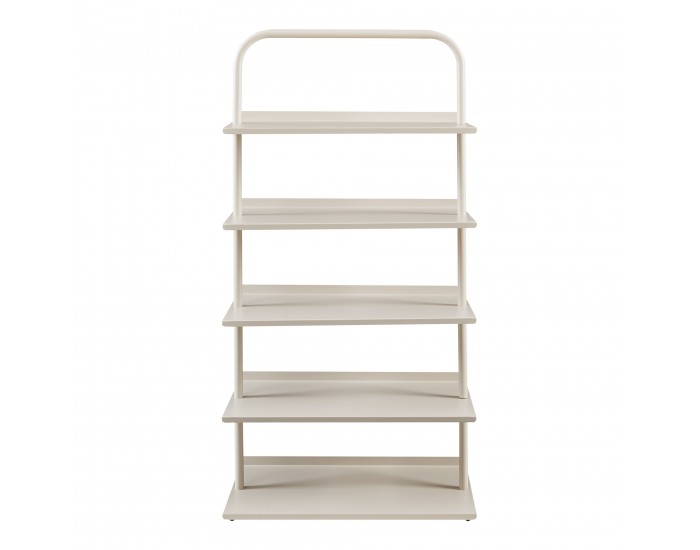 Поставка за обувки Poytya стомана 119x60x32 см Champagne []