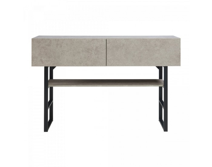 Конзолна маса Varberg 75x120x30 cm вид бетон, светла []