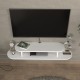 ТВ ниска табла за окачване Targema 120x30x16 см Бяла []