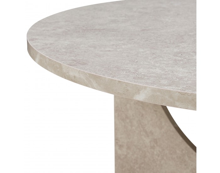 Маса за кафе Rindal 80x42 см визия на бетон, светла []