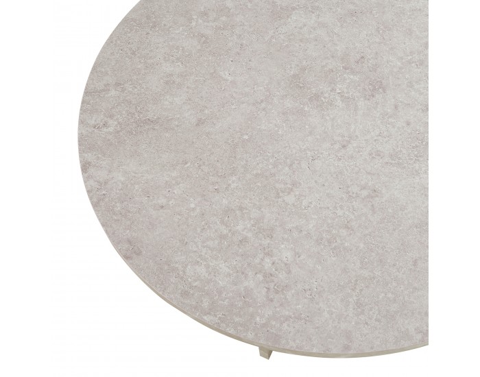 Маса за кафе Rindal 80x42 см визия на бетон, светла []