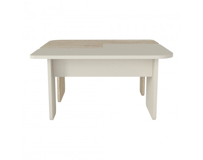 Маса за кафе Boneksbelt от 2 части в пясъчник и травертин []