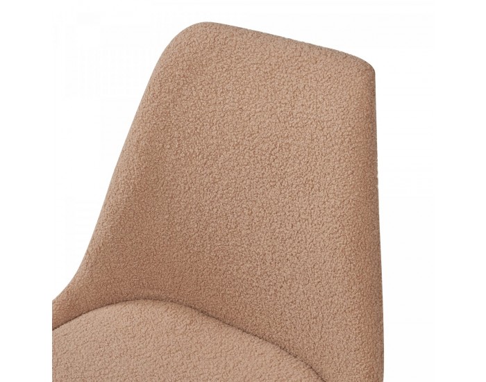 Трапезен стол Fläten комплект от 2 Bouclé Taupe []