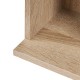 Рафт за CD Tynset 175x20x20 см с 12 отделения вид дъб сонома []