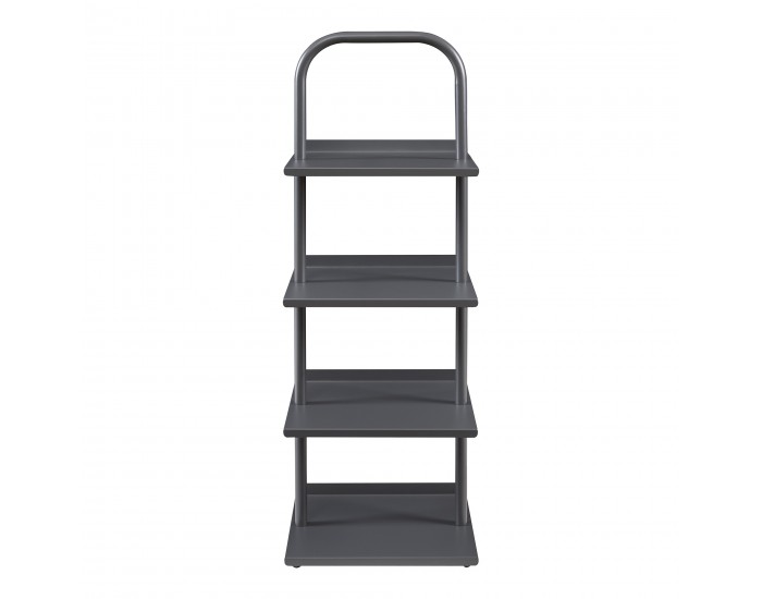 Поставка за обувки Poytya стомана 96x34x32 см антрацит []