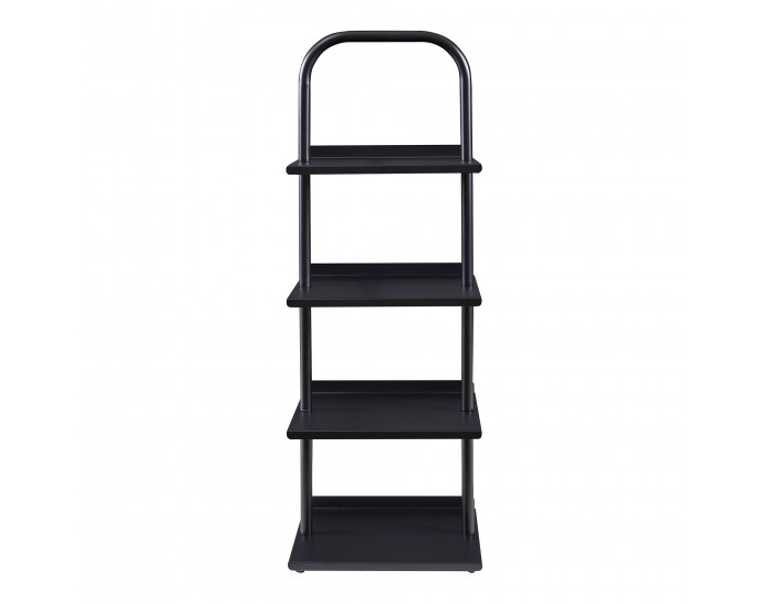 Поставка за обувки Poytya стомана 96x34x32 см черна []