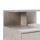 Висящо нощно шкафче Amberg с чекмедже, визия бетон, светло []