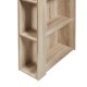 Бар маса Danderyd 120x60x106 см с 3 отделения за съхранение вид дъб []