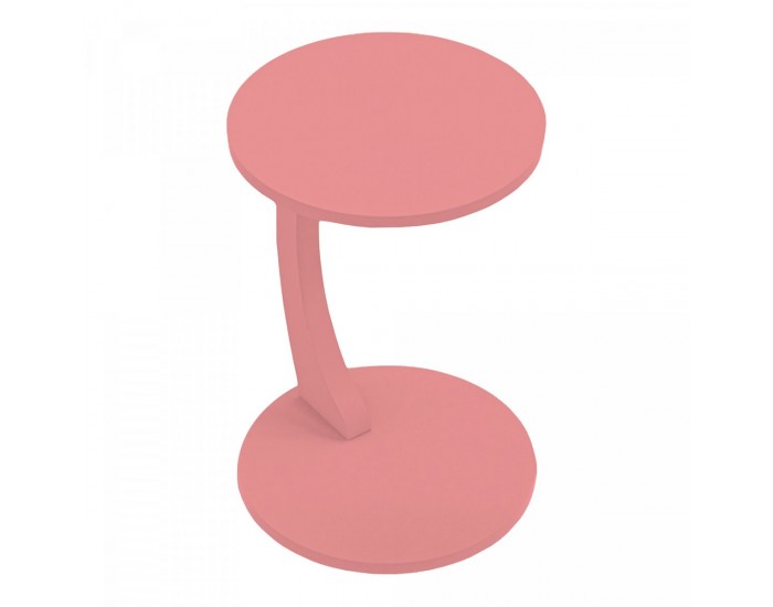 Помощна маса Holeby 56 x Ø 38 cm розова []