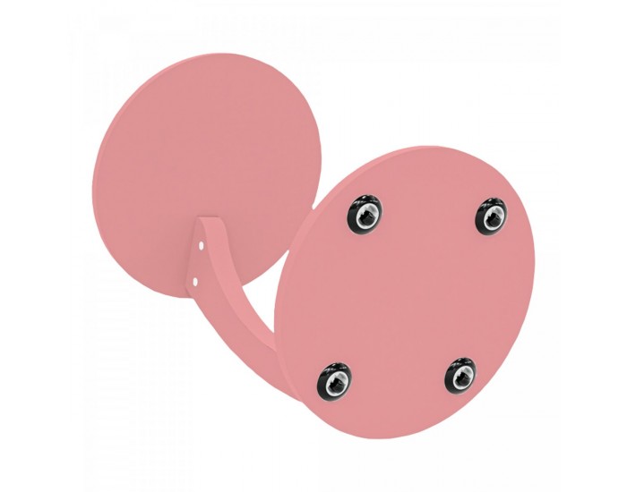 Помощна маса Holeby 56 x Ø 38 cm розова []