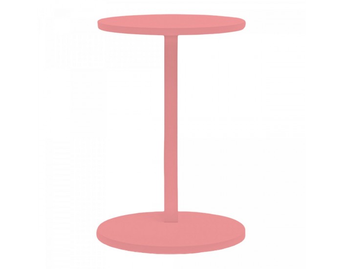 Помощна маса Holeby 56 x Ø 38 cm розова []