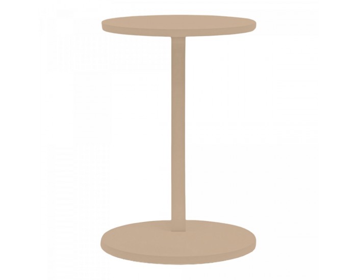 Помощна маса Holeby 56 x Ø 38 cm Cappuccino []