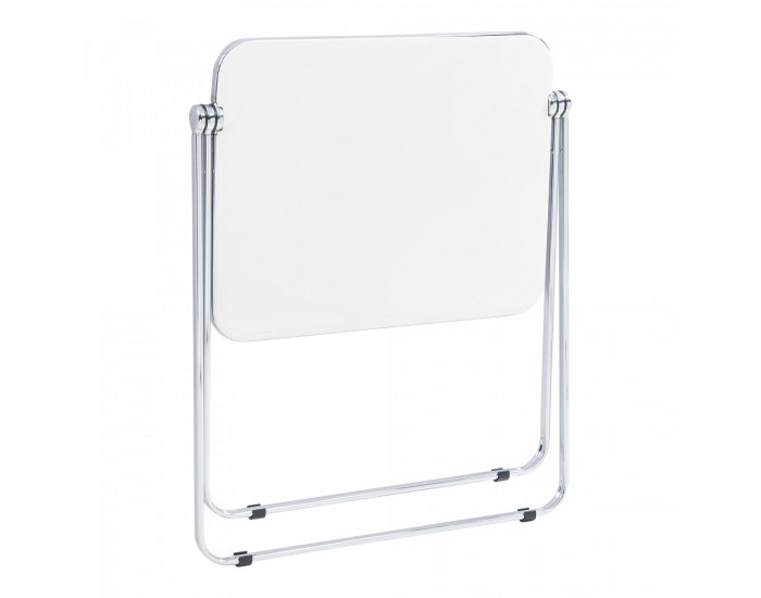 Сгъваема странична маса Alerhavn 70x49x68 см бяла []