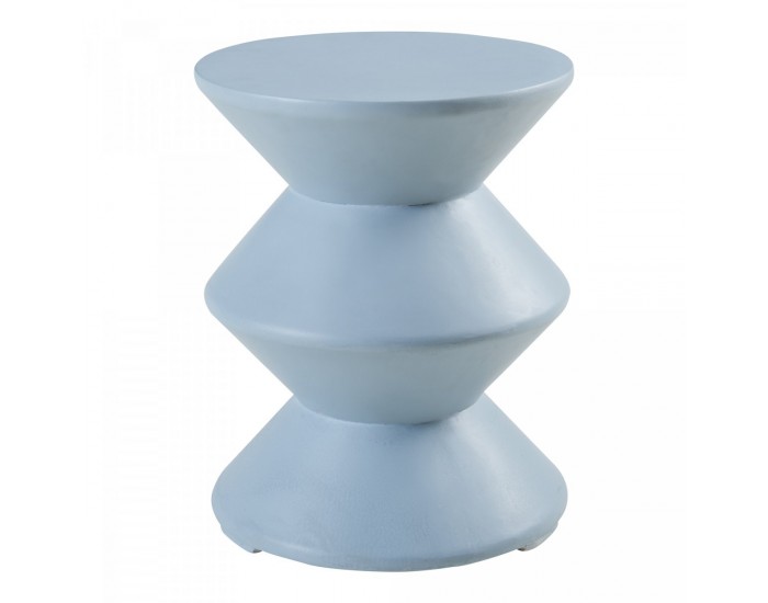 Помощна маса Kyppeslo 47xØ37 см светло синя []