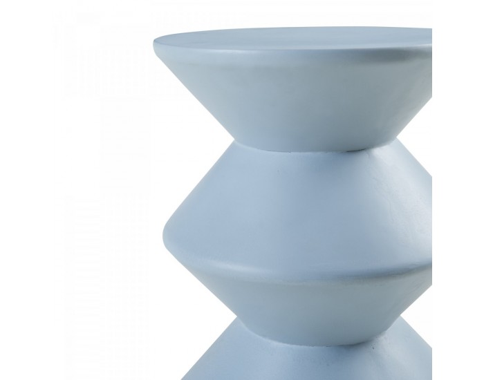 Помощна маса Kyppeslo 47xØ37 см светло синя []