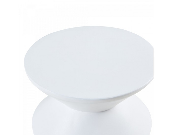 Помощна маса Kyppeslo 47xØ37 cm Бяла []