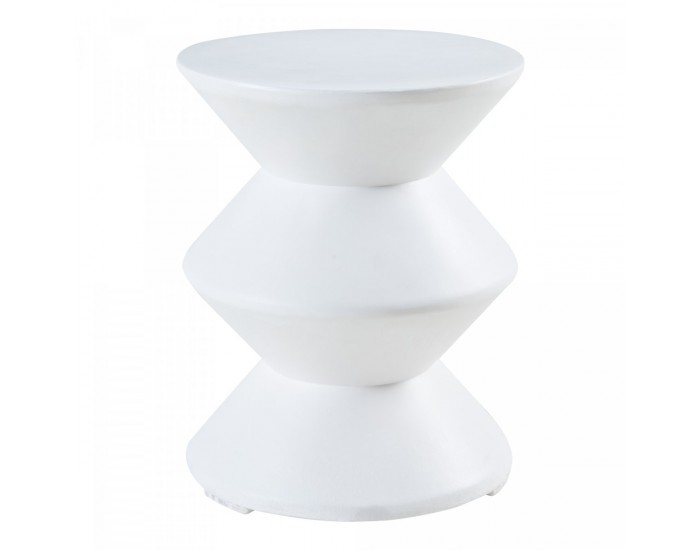 Помощна маса Kyppeslo 47xØ37 cm Бяла []