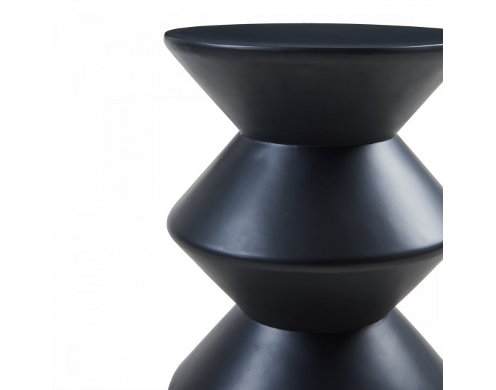 Помощна маса Kyppeslo 47xØ37 см Черен []