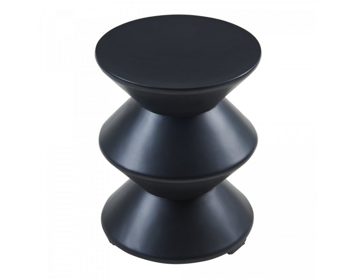 Помощна маса Kyppeslo 47xØ37 см Черен []