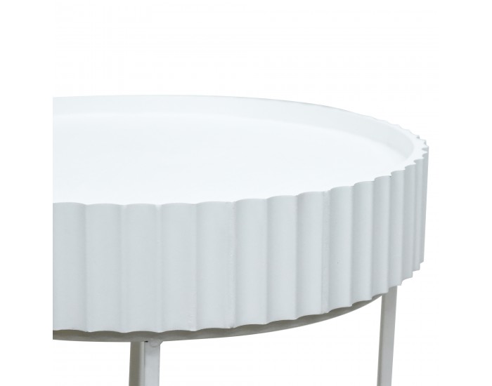 Помощна маса Rill 46xØ40 см Бяла []