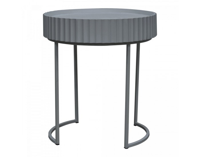 Помощна маса Rill 46xØ40 см Сива []