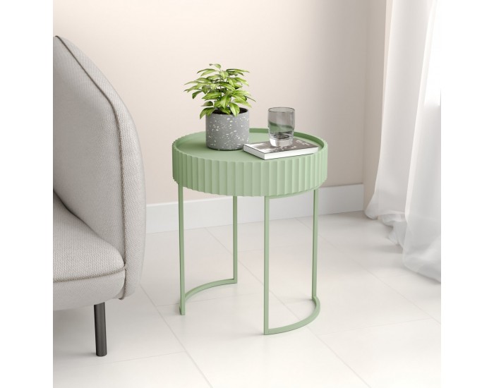 Помощна маса Rill 46xØ40 см ментово зелено []