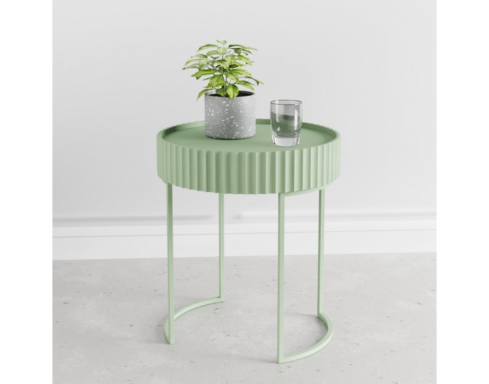 Помощна маса Rill 46xØ40 см ментово зелено []