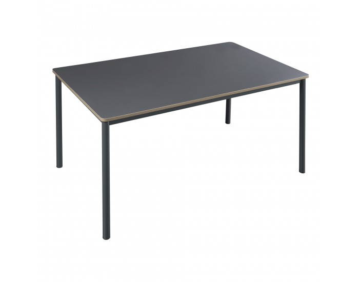 Трапезен комплект Lindesberg от 5 части, тъмносив []