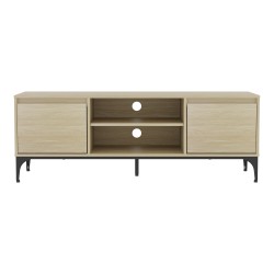 Шкаф за телевизор Kistiandi 140x40x50 см вид дъб, светъл [] - Sonata G