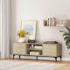 Шкаф за телевизор Kistiandi 140x40x50 см вид дъб, светъл []