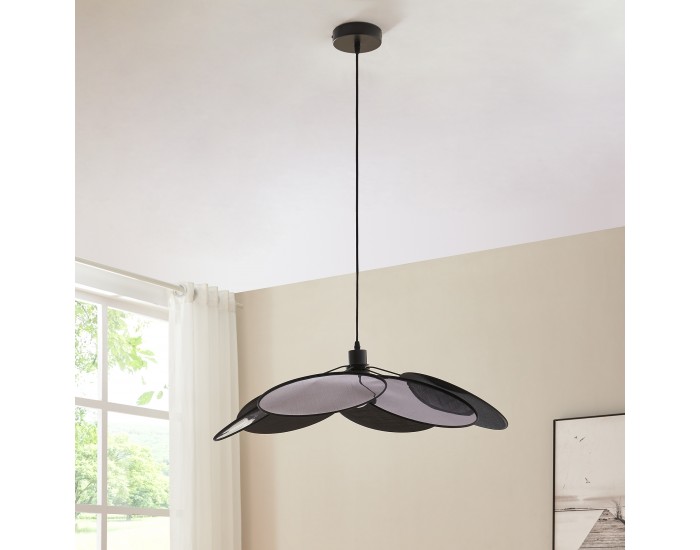 Blackwood висящ лек метал/текстил черен []